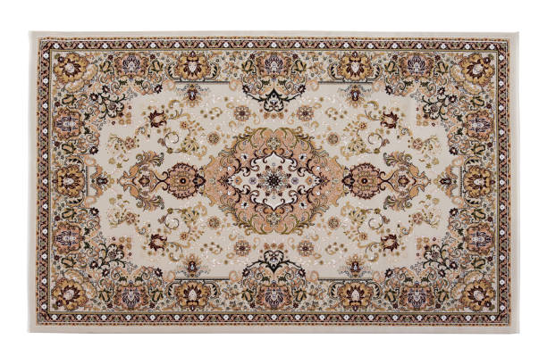 istock Traditional wool Turkish rug. Handmade and decorative. 1287631810