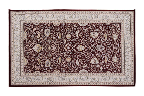 istock Traditional wool Turkish rug. Handmade and decorative. 1287631906