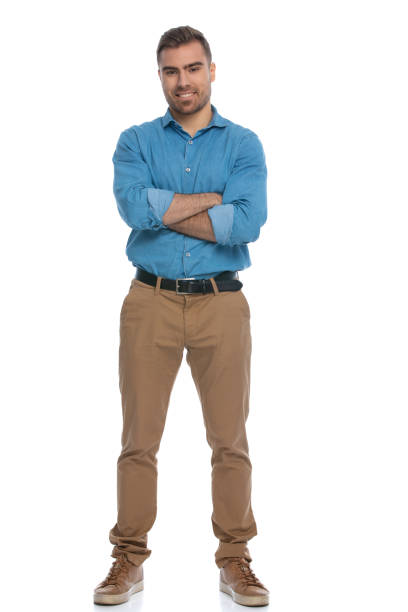 istock young attractive casual man smiling at the camera 1287638603