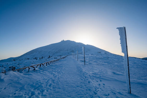 istock winter landscape in Karkonosze mountains in Poland 1287650705