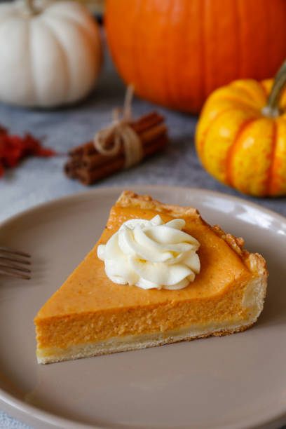 istock Pumpkin pie made of organic ingredients. 1287656124