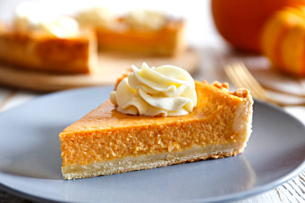 istock Pumpkin pie made of organic ingredients. 1287656145