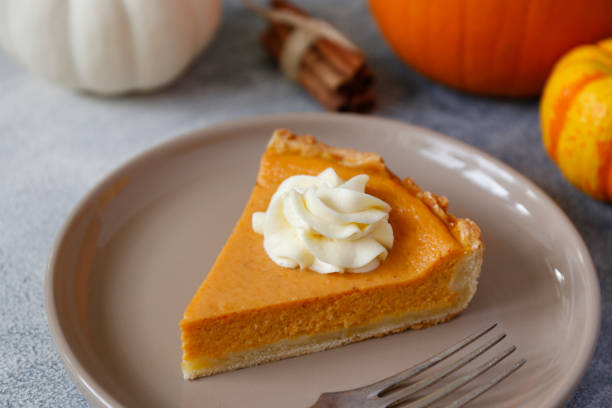 istock Pumpkin pie made of organic ingredients. 1287656393