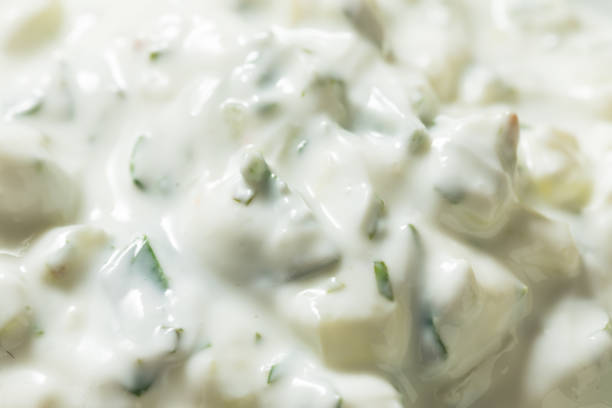 istock Homemade Greek Tzatziki Sauce 1287661947