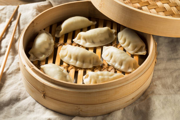 istock Homemade Steamed Pork Dumplings 1287663692