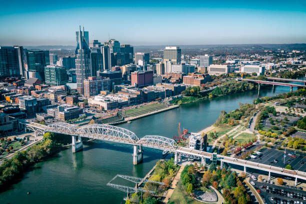 istock Nashville Skyline Aerial 1287664174