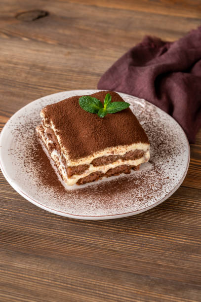 istock Portion of tiramisu 1287667056