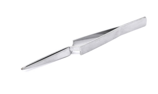 istock Metal tweezers 1287668498