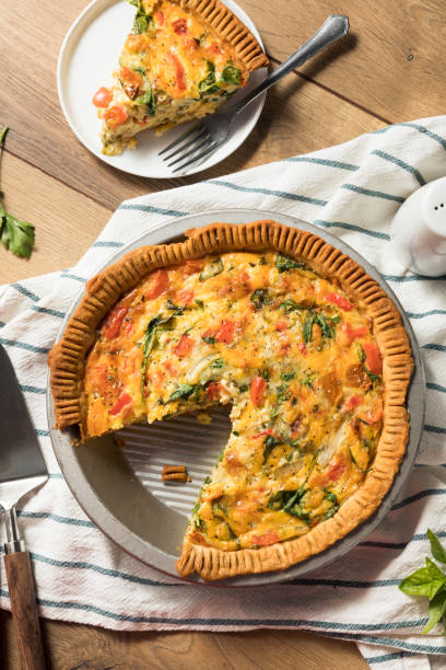 istock Healthy Veggie Quiche for Breakfast 1287668830