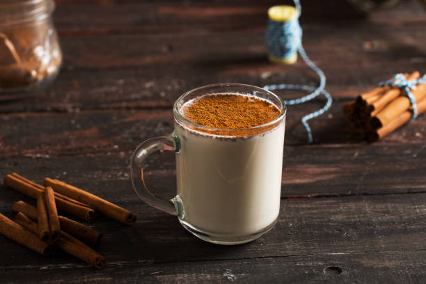 istock Delicious Sahlep & Salep on a Rustic Wooden Background 1287676421