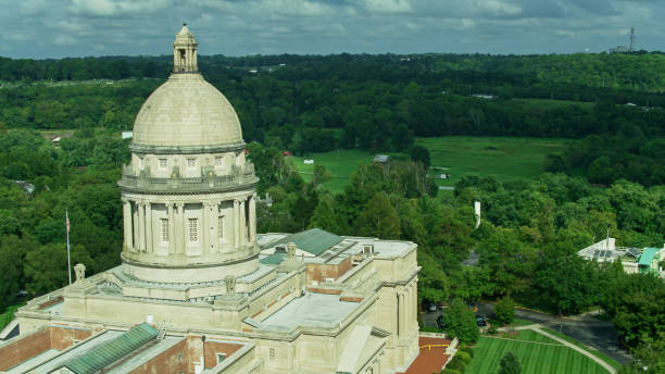 istock Kentucky State Capitol Building - Drone Shot 1287678815