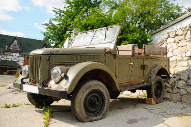 istock retro second world war period car 1287678955