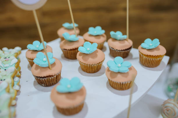 istock white blue turquoise cookies bunny stile and cupcakes 1287680296