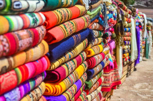 istock South American handmade blankets from Purmamarca, Argentina 1287684185