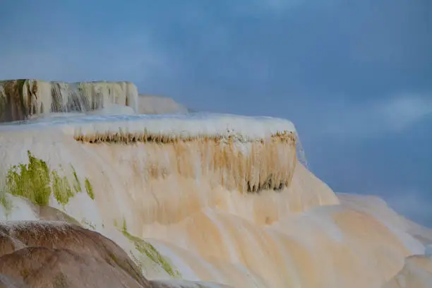 Photo of Mammoth Hot Springs in Yellowstone National Park