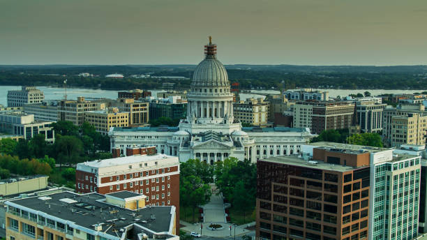 istock Capitol Building in Downtown Madison, Wisconsin 1287689975
