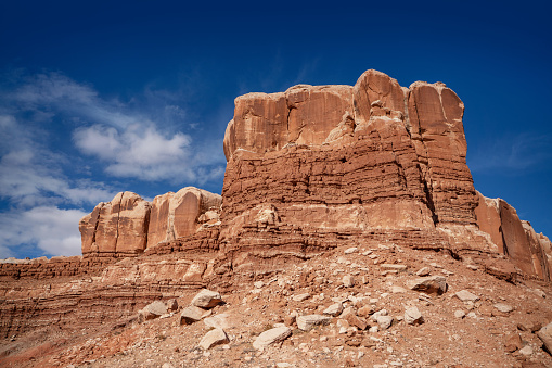 Rock formation in Utah, USA