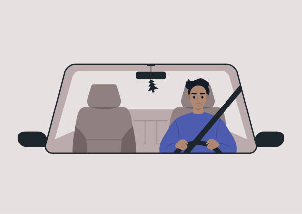 287 Cartoon Of The Seat Belt Illustrations & Clip Art - iStock