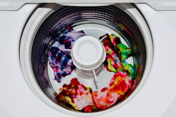 istock Tie Dye T-shirts in Washing 1287710808