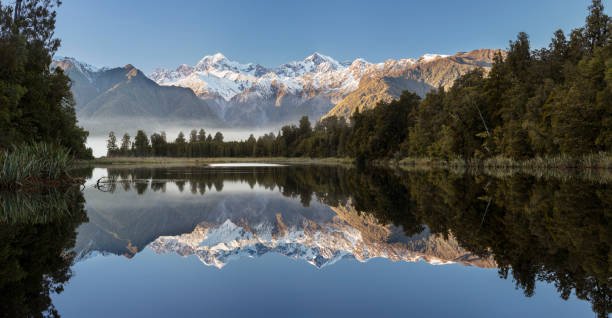 istock Lake Matheson Panorama, New Zealand 1287714925