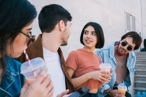 istock Group of friends having fun together. 1287722761