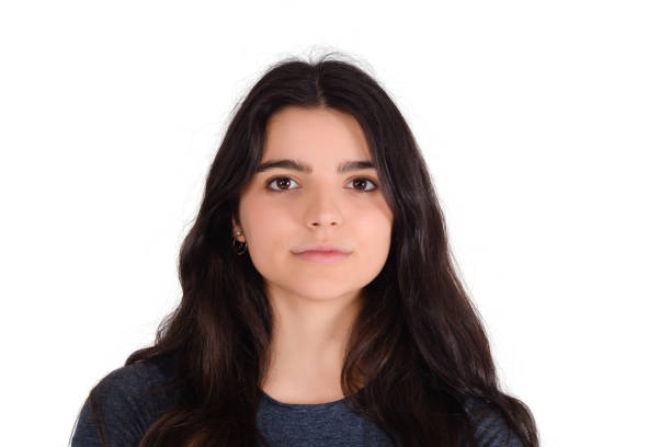 istock Portrait of young woman looking at camera. 1287723009