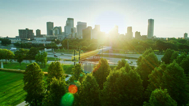 istock Irene Hixon Whitney Bridge Crossing Freeway Towards Downtown Minneapolis 1287727896