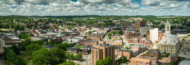 istock Uniontown, Pennsylvania - Aerial Panorama 1287731537