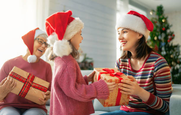 istock family celebrating Christmas 1287731717