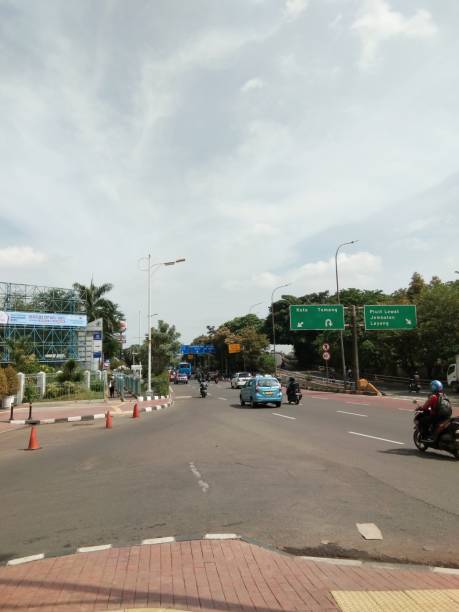 istock Jakarta, Indonesia - November 26, 2020: Easy traffic 1287747427