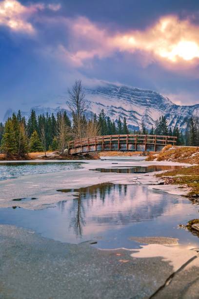 istock Sunrise Sky Over Cascade Ponds 1287756200