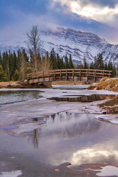 istock Sunrise Sky Over Cascade Ponds 1287756935