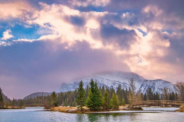 istock Sunrise Sky Over Cascade Ponds 1287756995