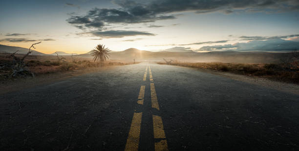 istock Country road in the sunshine 1287765315