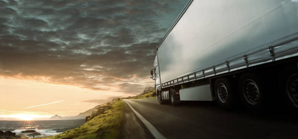 istock Truck on the Road 1287765429