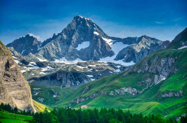 highest mountain in Austria, Grossglocker Grossglocker grossglockner stock pictures, royalty-free photos & images
