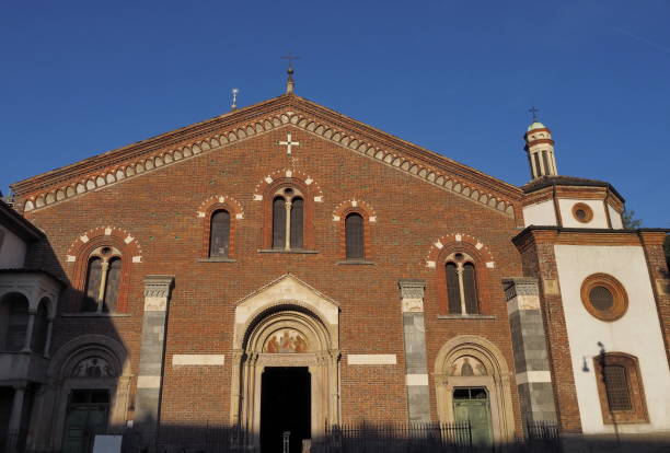 istock Facade Basilica of Sant'Eustorgio 1287793994