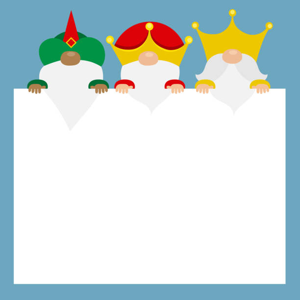 ilustrações de stock, clip art, desenhos animados e ícones de letter to the three wise men. blank space for text - christmas gift christianity isolated objects