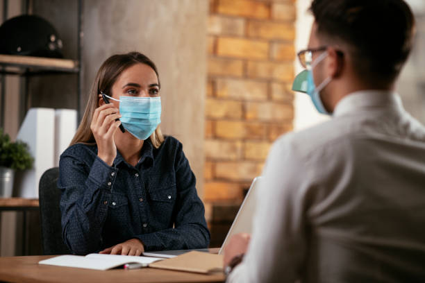 istock Job interview business meeting. 1287797920