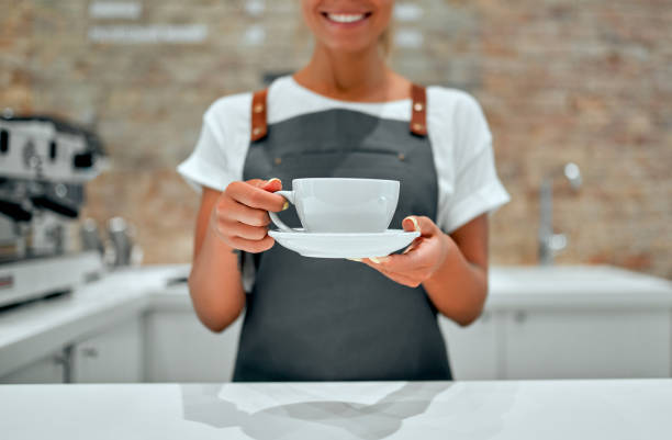 istock Barista in a coffee bar. 1287800261