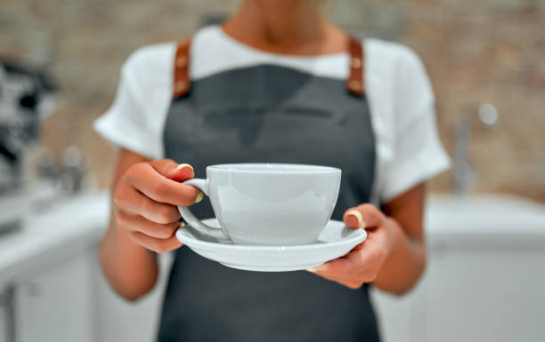 istock Barista in a coffee bar. 1287800330