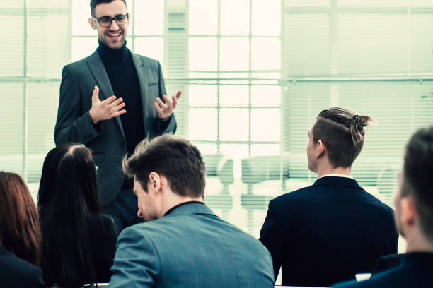 istock project Manager at a working meeting with the business team 1287801885