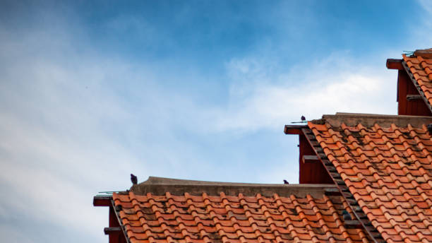 istock The old weathered temple roof needs 1287809370