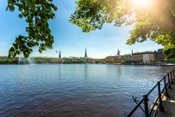 Binnenalster in Hamburg