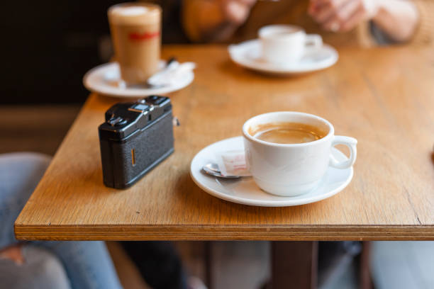 istock Coffee and photography meeting concept. 1287814589