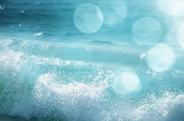 blue water of tropical sea
