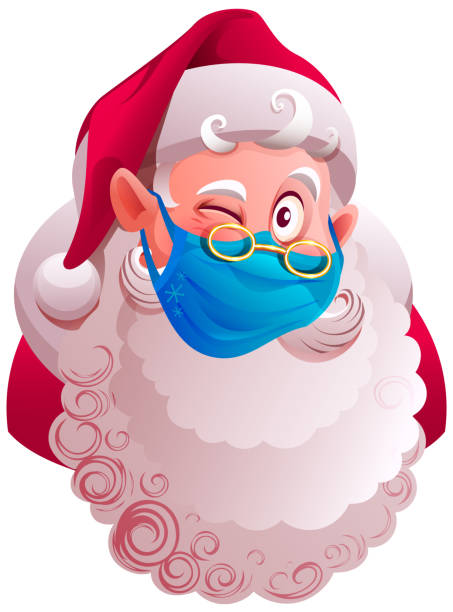 istock Santa Claus wearing protective medical mask against coronavirus covid 19 1287822013
