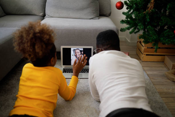 istock Family video call 1287823827