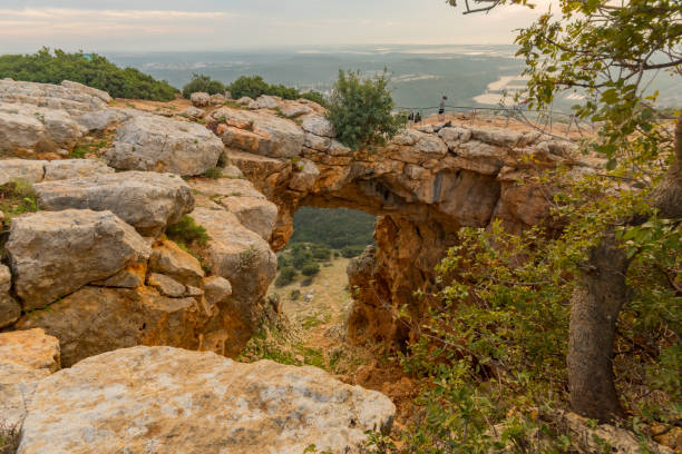 istock Sunset view of the Keshet Cave 1287831724