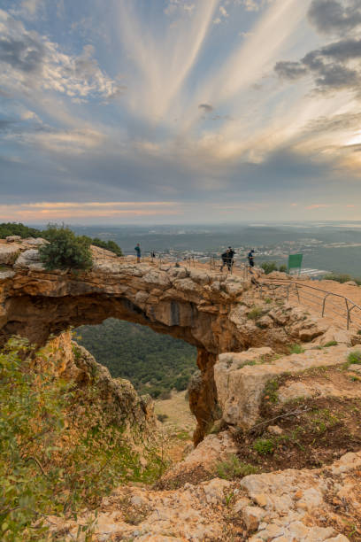 istock Sunset view of the Keshet Cave 1287831927